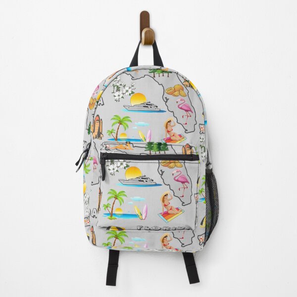 Item preview, Florida's Sunshine Paradise, Beach, Flamingo, and Space Coast Vibes designed and sold by mashmosh.