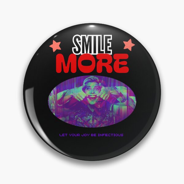 Item preview, SMILE MORE Horror Movie Art | Creepy Smile Infection Design designed and sold by Thorn & Ember.