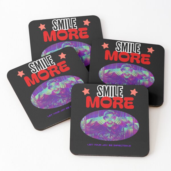 Item preview, SMILE MORE Horror Movie Art | Creepy Smile Infection Design designed and sold by Thorn & Ember.