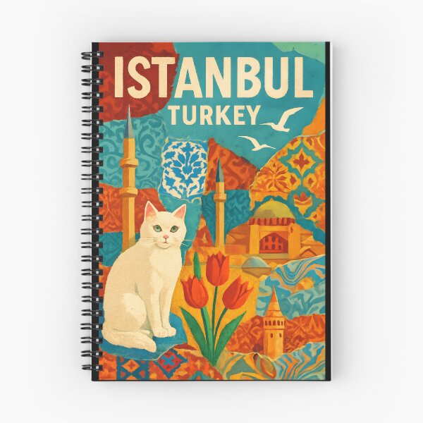 Item preview, Istanbul Culture Collage Travel Poster - Kilim & Iznik Motifs designed and sold by Cosmopolis.