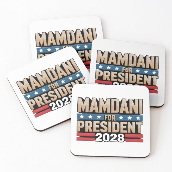 Item preview, Mamdani 2028 – Bold Patriotic Graphic with Star Banner designed and sold by SoftyDesigns.