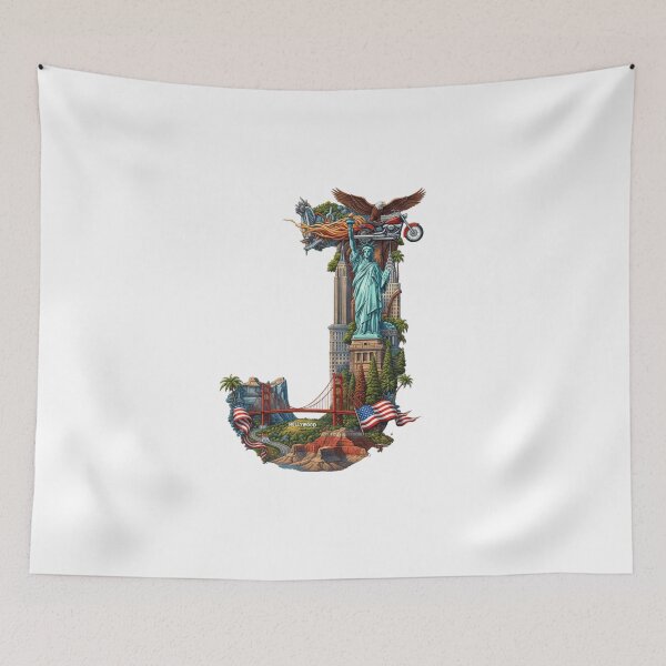 Item preview, The Alphabet of the USA - J designed and sold by Kaleddis.