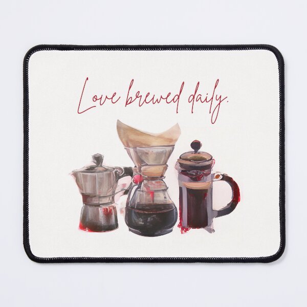 Item preview, Love Brewed Daily designed and sold by Art & Coffee.