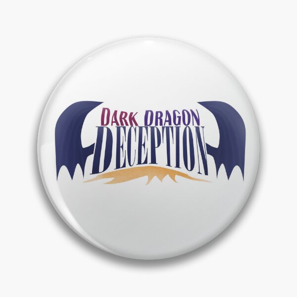 Item preview, Dark Dragon Deception Logo V2 Print Version designed and sold by DarkDragonDeception - Claudia.
