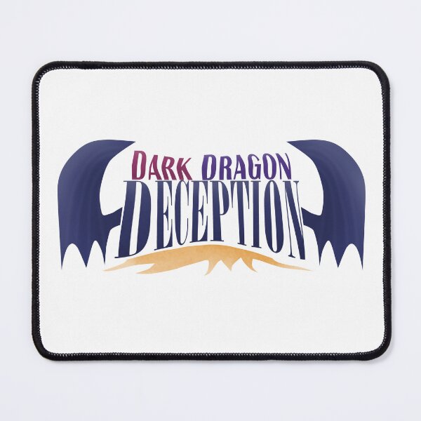 Item preview, Dark Dragon Deception Logo V2 Print Version designed and sold by DarkDragonDeception - Claudia.