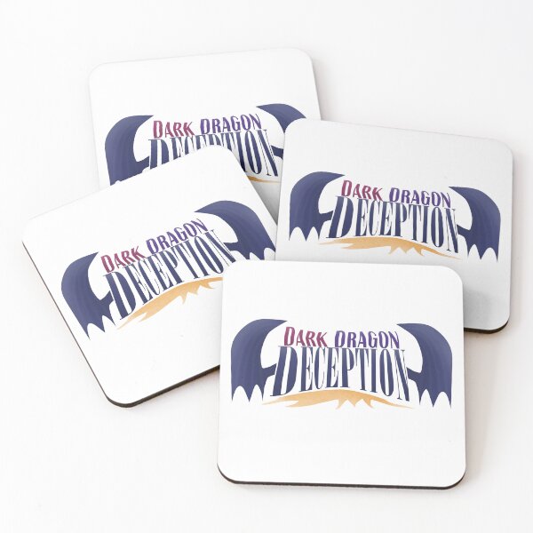 Item preview, Dark Dragon Deception Logo V2 Print Version designed and sold by DarkDragonDeception - Claudia.