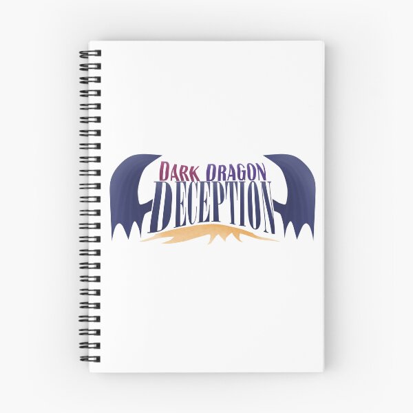 Item preview, Dark Dragon Deception Logo V2 Print Version designed and sold by DarkDragonDeception - Claudia.