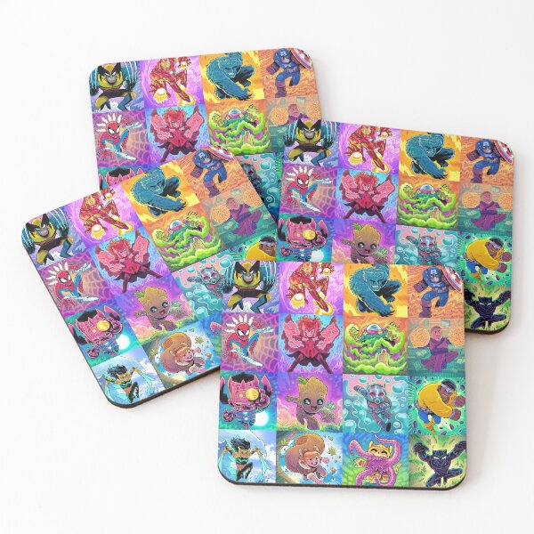 Item preview, Dan Hipp Marvel Snap Superhero Grid designed and sold by AdmiralSolar.