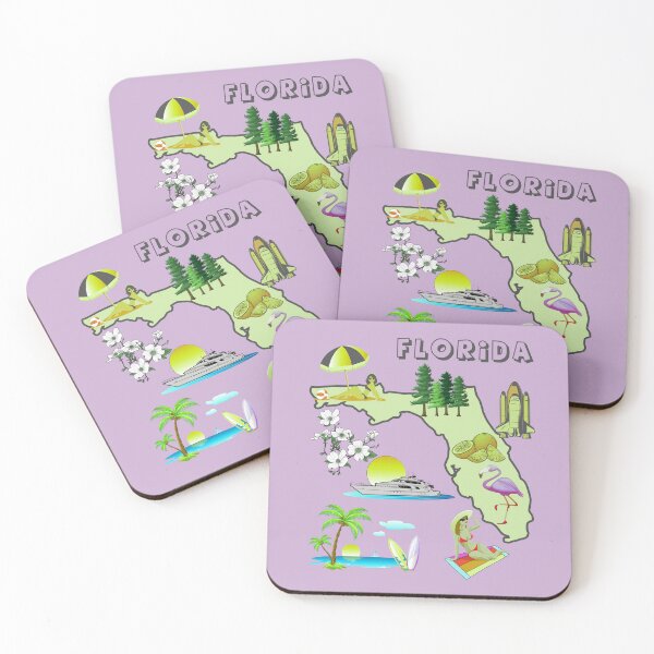 Item preview, Florida Vibe, Sunshine State Tropical Paradise Graphic designed and sold by mashmosh.