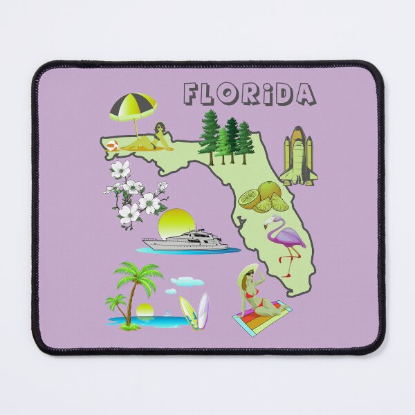 Item preview, Florida Vibe, Sunshine State Tropical Paradise Graphic designed and sold by mashmosh.