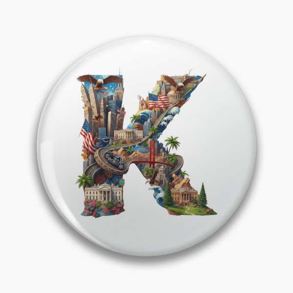 Item preview, The Alphabet of the USA - K designed and sold by Kaleddis.