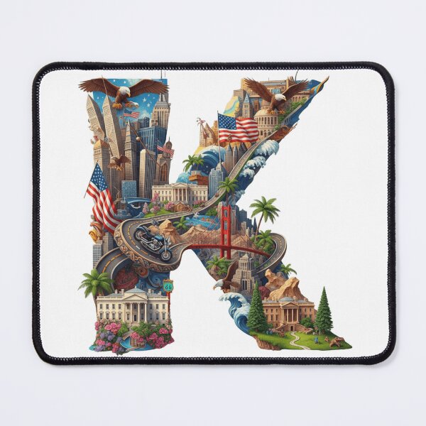 Item preview, The Alphabet of the USA - K designed and sold by Kaleddis.
