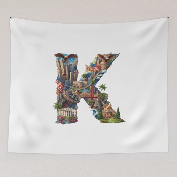 Item preview, The Alphabet of the USA - K designed and sold by Kaleddis.