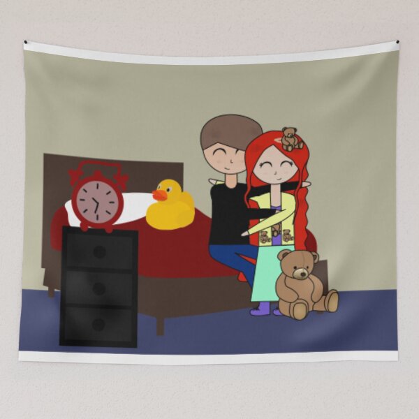 Item preview, Freddie and Spencer hugging designed and sold by GooglyEyes-.