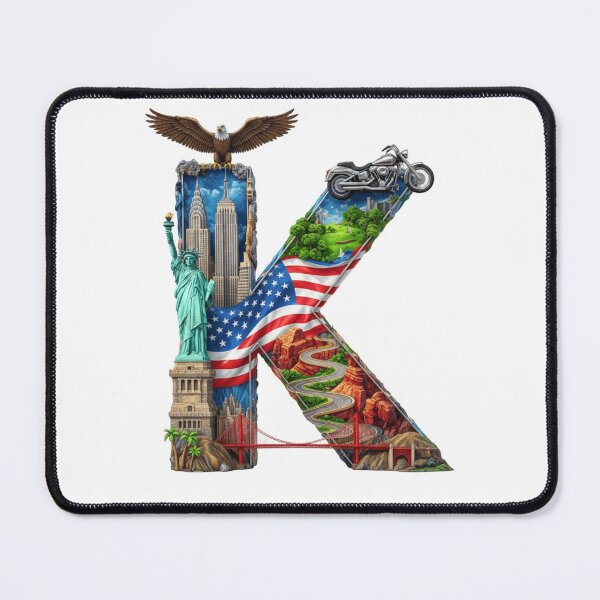 Item preview, The Alphabet of the USA - K designed and sold by Kaleddis.