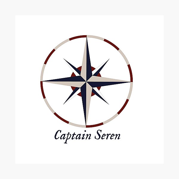 Item preview, Captain Seren Official Compass Rose – Gale Force Emblem designed and sold by CaptainSeren.
