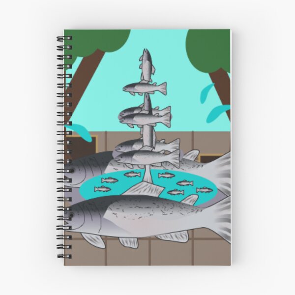 Item preview, Salmon Fountain designed and sold by GooglyEyes-.