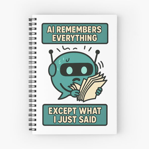 Item preview, AI Remembers Everything Except What I Just Said designed and sold by TeeTimeTreasure.