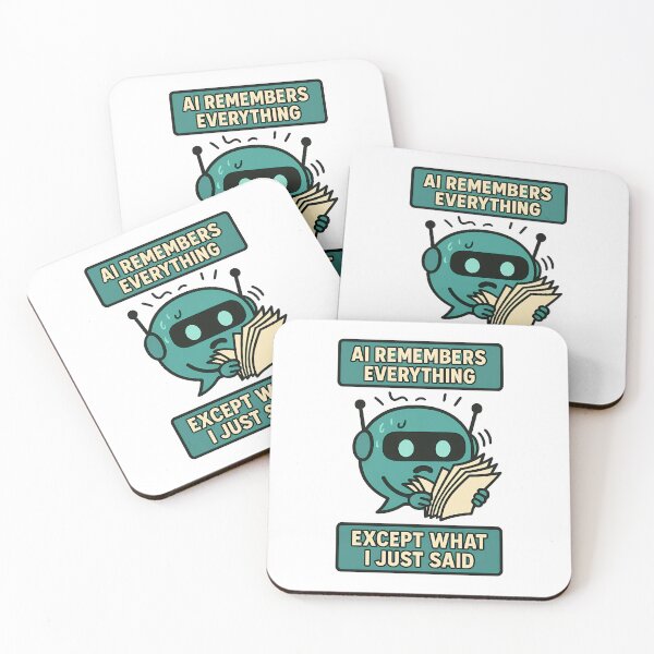 Item preview, AI Remembers Everything Except What I Just Said designed and sold by TeeTimeTreasure.