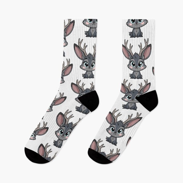 Item preview, Cute Jackalope Cryptid designed and sold by Really Bad Art.
