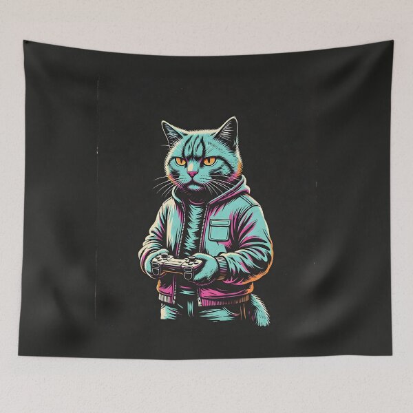 Item preview, Faded Neon Cat designed and sold by SignumShop.