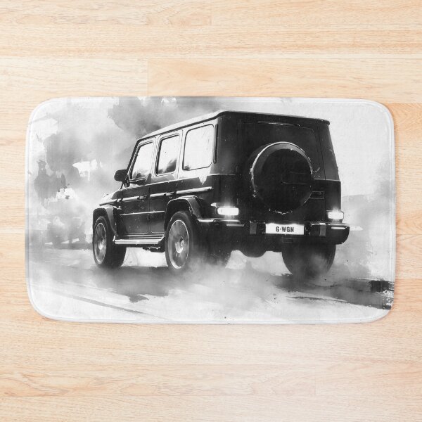 Item preview, Merc 4x4 SUV G-WGN Luxury Sumi e ink painting designed and sold by blackdogshop.