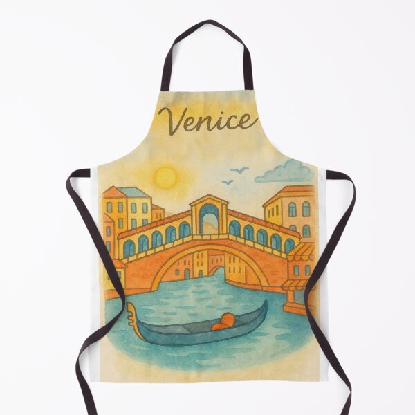 Item preview, Hand-Drawn Dreamy Venice Illustration designed and sold by MIArt Studio.