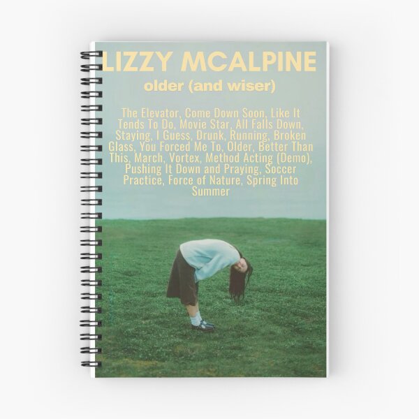 Item preview, Lizzy McAlpine Older (and Wiser) Poster  designed and sold by edenwilliamss.