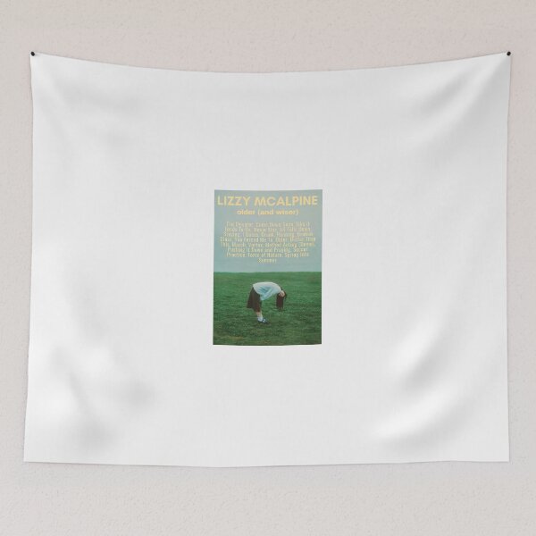 Item preview, Lizzy McAlpine Older (and Wiser) Poster  designed and sold by edenwilliamss.