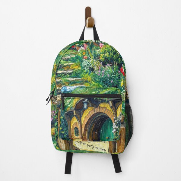 Item preview, Van Gogh Style Fantasy Burrow: No Admittance Sign designed and sold by Gravitylessarts.