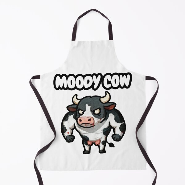 Item preview, Moody Cow - Fun Gift designed and sold by Quality-Custom-Designs.