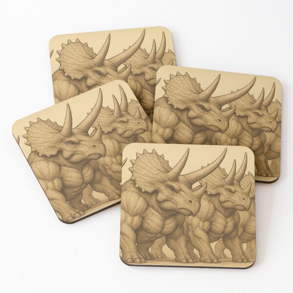 Item preview, Muscular Triceratopses aura farming designed and sold by SwoleSaurus.