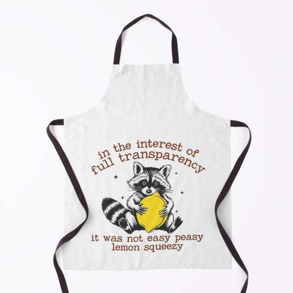 Item preview, In The Interest Of Full Transparency Funny Raccoon designed and sold by IdealDo.