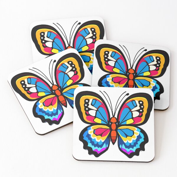 Item preview, Colorful butterfly illustration designed and sold by worldshopcolor.
