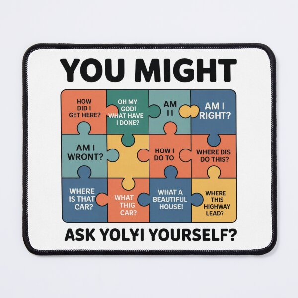 Item preview, Puzzle You May Ask Yourself  designed and sold by SHop25souka.