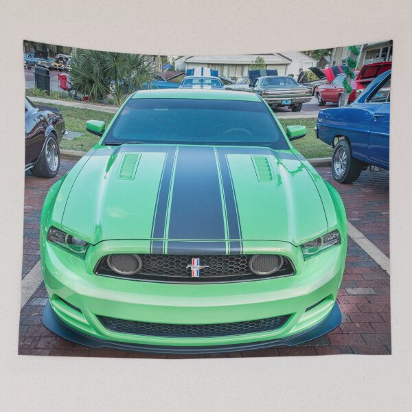 Item preview,  2013 Green Ford Mustang Boss 302 X114 designed and sold by RichFrancoCars.