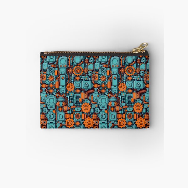 Item preview, Cyberpunk Tech Pattern – Industrial Sci-Fi Machine Art designed and sold by DanjerBoi.