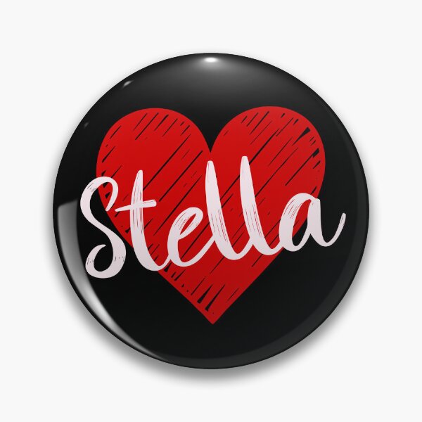 Item preview, Stella Name Red Heart  designed and sold by Jeallan Designs.