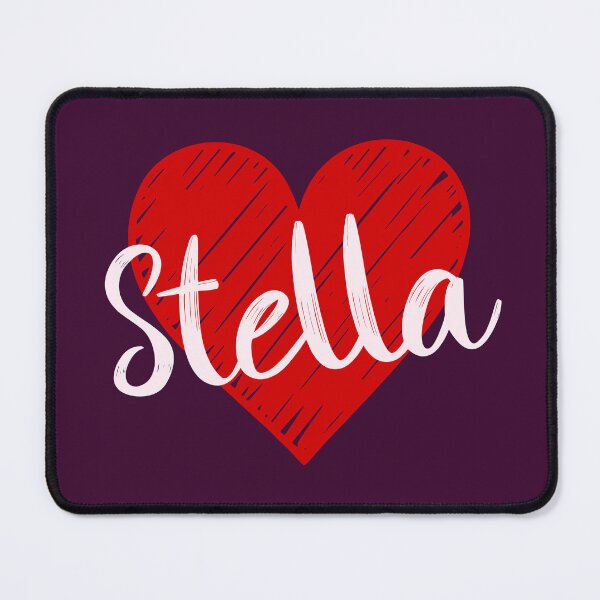 Item preview, Stella Name Red Heart designed and sold by Jeallan Designs.
