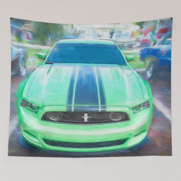Item preview, 2013 Green Ford Mustang Boss 302 X115 designed and sold by RichFrancoCars.