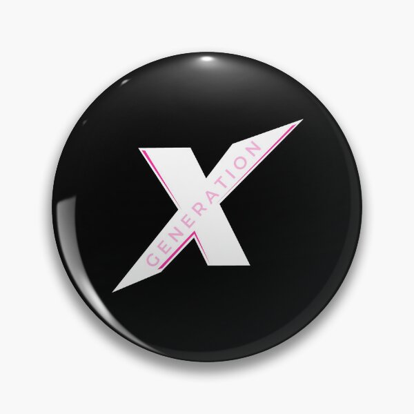 Item preview, Generation X Logo • White & Pink Minimal Identity • Modern Feminine X Symbol designed and sold by BROHLine Studio.