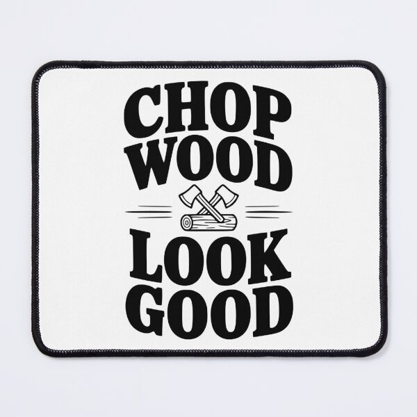 Item preview, Chop Wood Look Good designed and sold by Frank Ring.