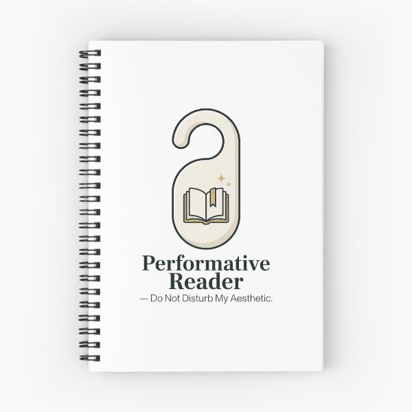 Item preview, Performative Reader Reading Meme Aesthetic designed and sold by elderberry.