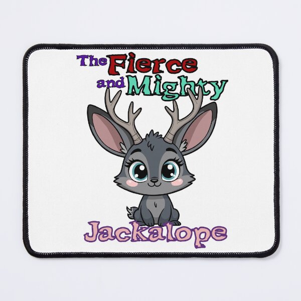 Item preview, The Fierce and Mighty Jackalope designed and sold by Really Bad Art.