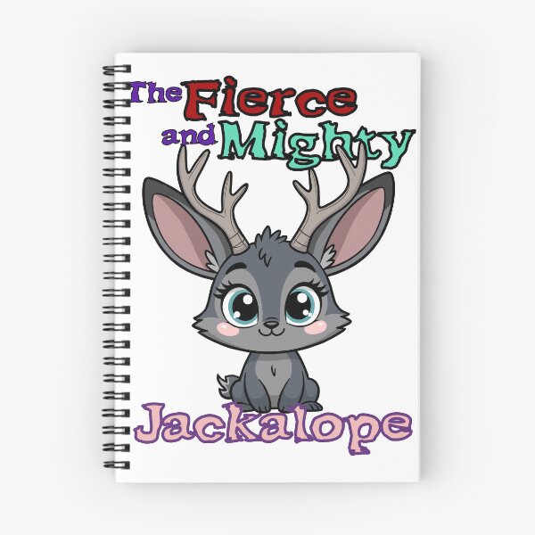 Item preview, The Fierce and Mighty Jackalope designed and sold by Really Bad Art.