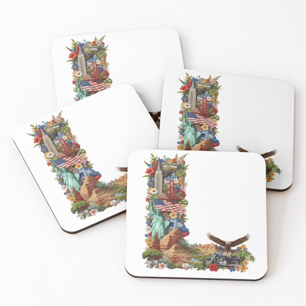 Item preview, The Alphabet of the USA - L designed and sold by Kaleddis.