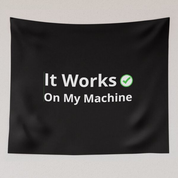Item preview, It Works On My Machine Funny Programmer T-Shirt | Coding Sarcasm Gift designed and sold by  pastel pep .