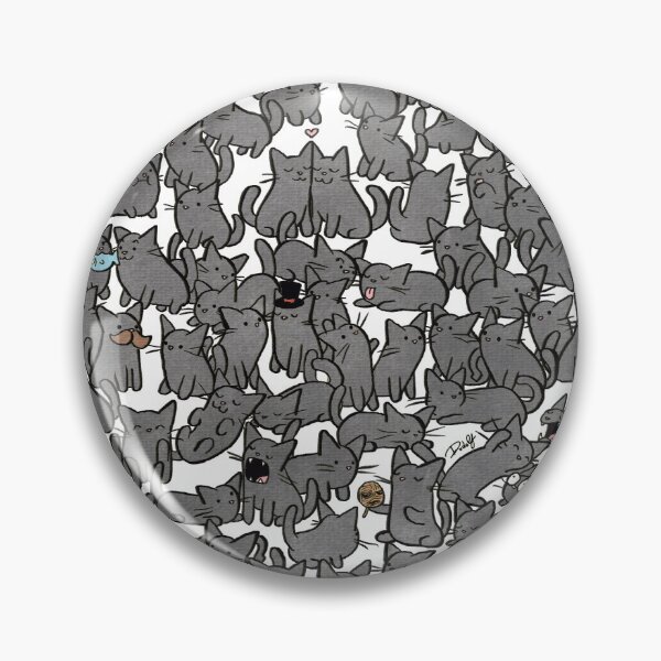 Item preview, 5 horseshoes among cats designed and sold by Dudolf.