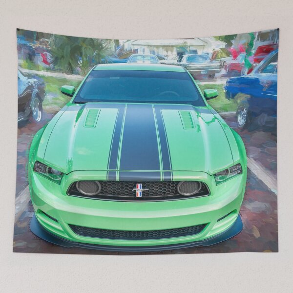 Item preview,  2013 Green Ford Mustang Boss 302 X117 designed and sold by RichFrancoCars.