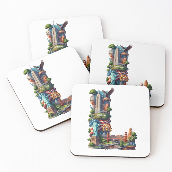 Item preview, The Alphabet of the USA - L designed and sold by Kaleddis.